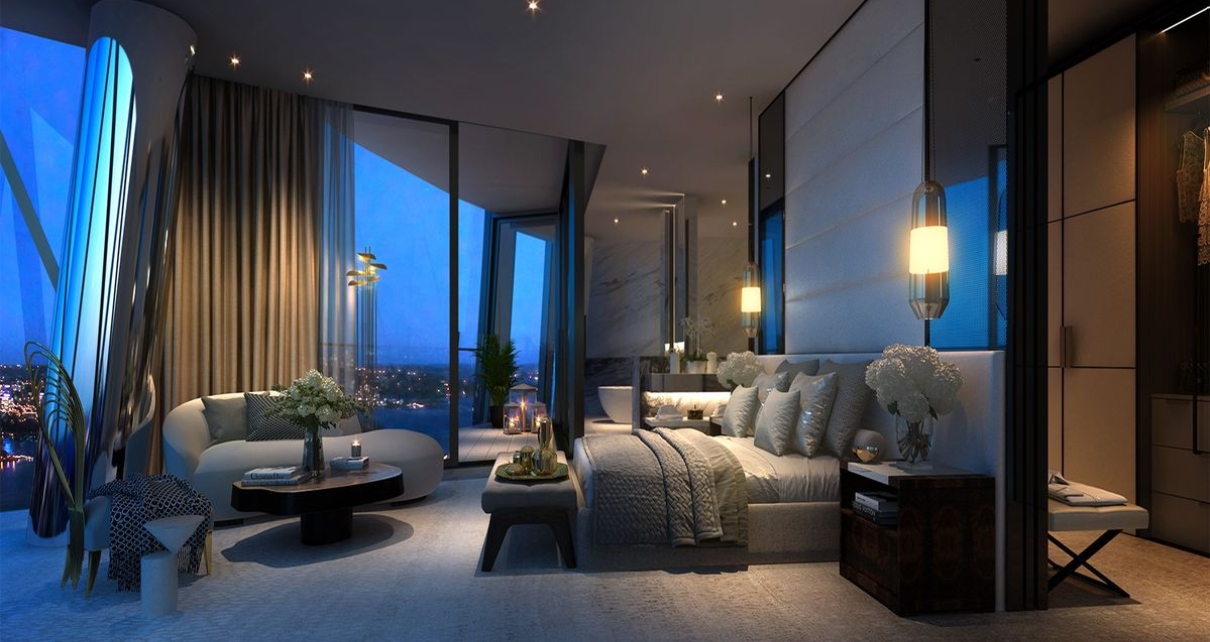 Minimal Penthouse in Manhattan